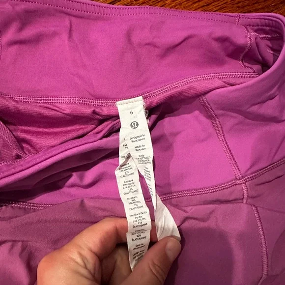 Lululemon Speed Up High Rise Lined Short 4” - Picture 3 of 4